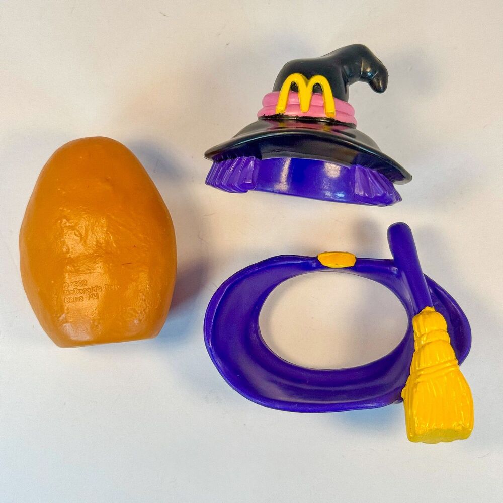 1992 Set of 4 McDonalds Halloween McNugget Nugget Buddies Happy Meal Toys | 90s - Picture 8 of 10